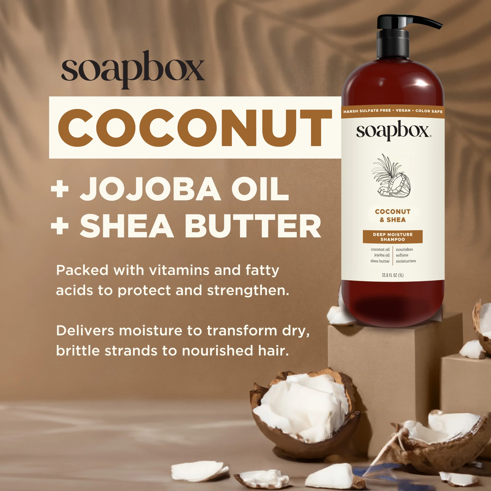 Coconut & Shea Deep Moisture Haircare Essentials (Large) - Image 3